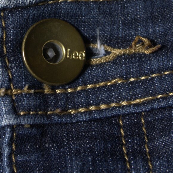 Lee Midrise Bootcut Lower at the Waist Blue Jeans, Size 10 M - Picture 5 of 13